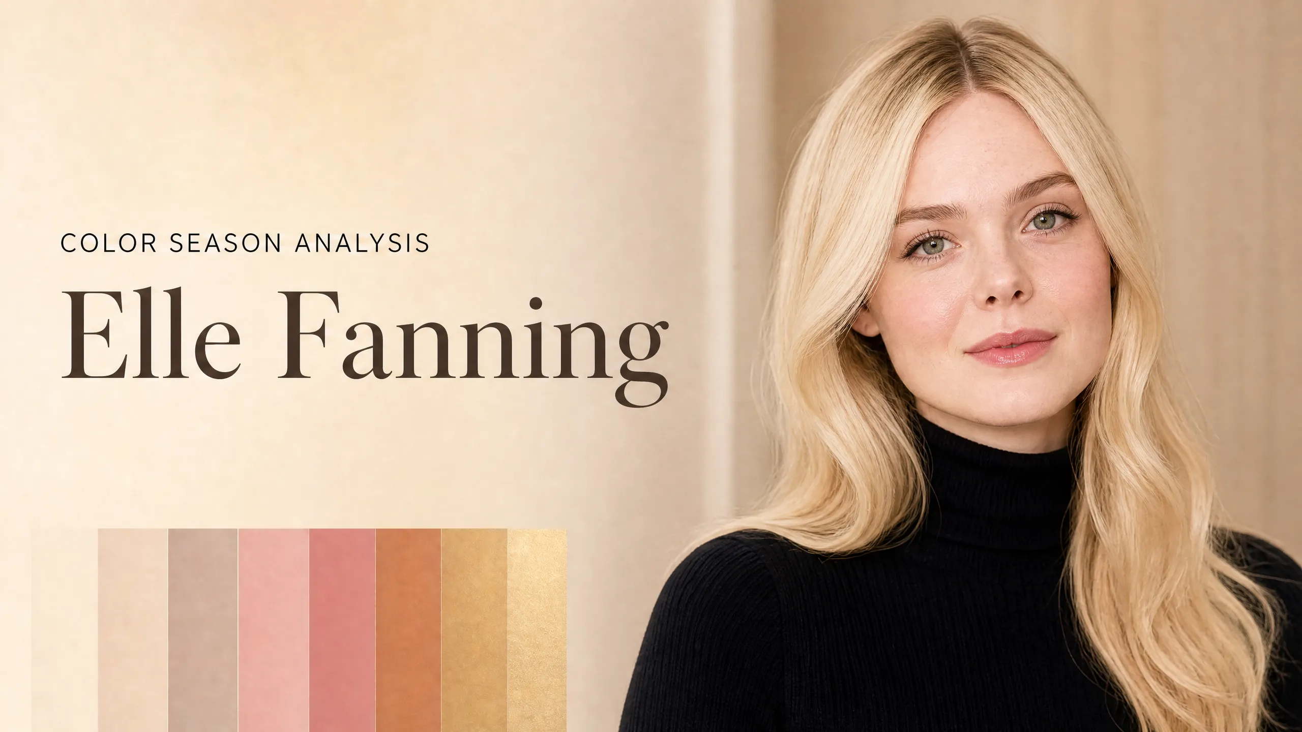 Elle Fanning Colour Analysis: Light Spring Season Revealed