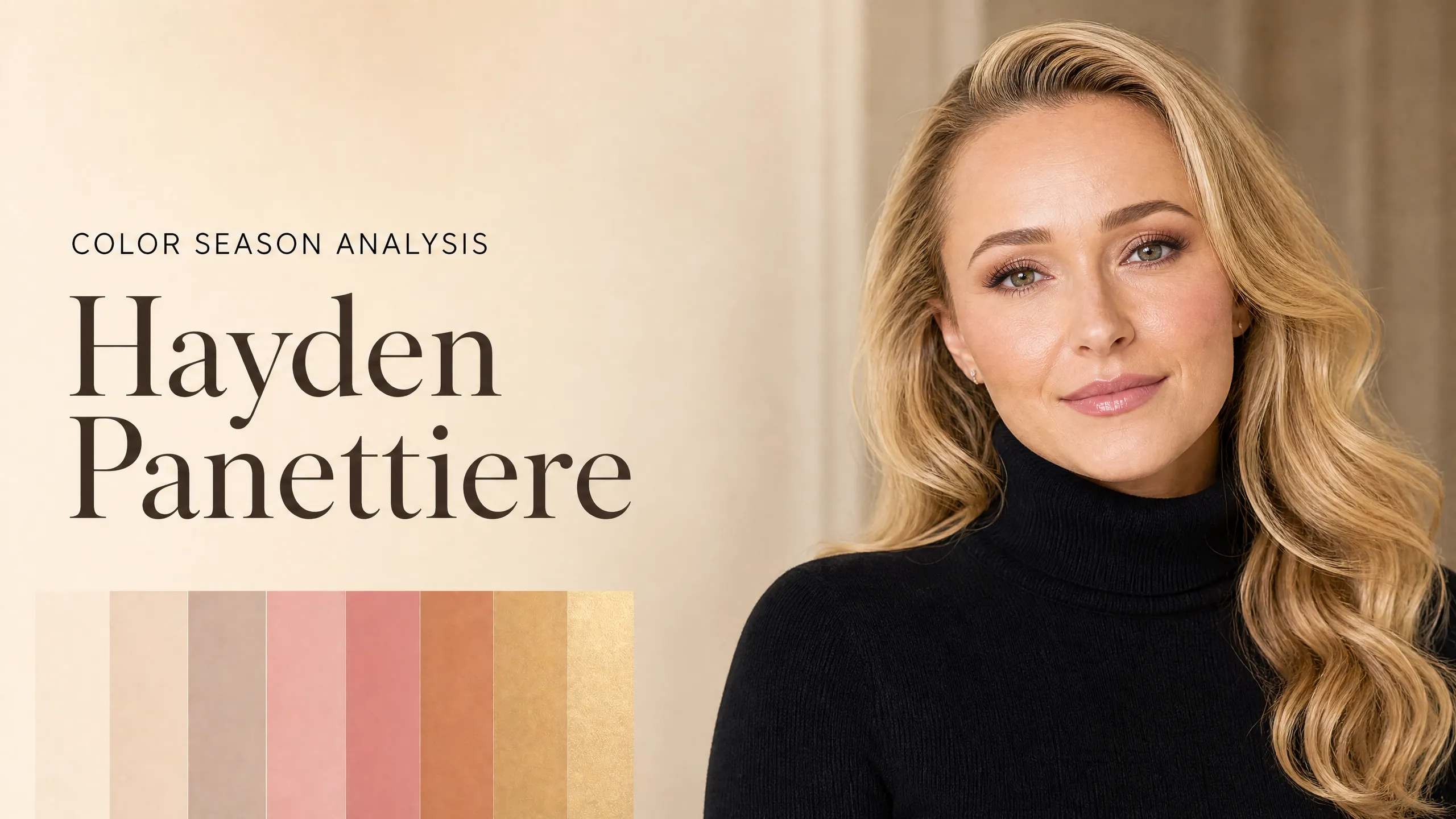 Hayden Panettiere Colour Analysis: Light Spring Confirmed