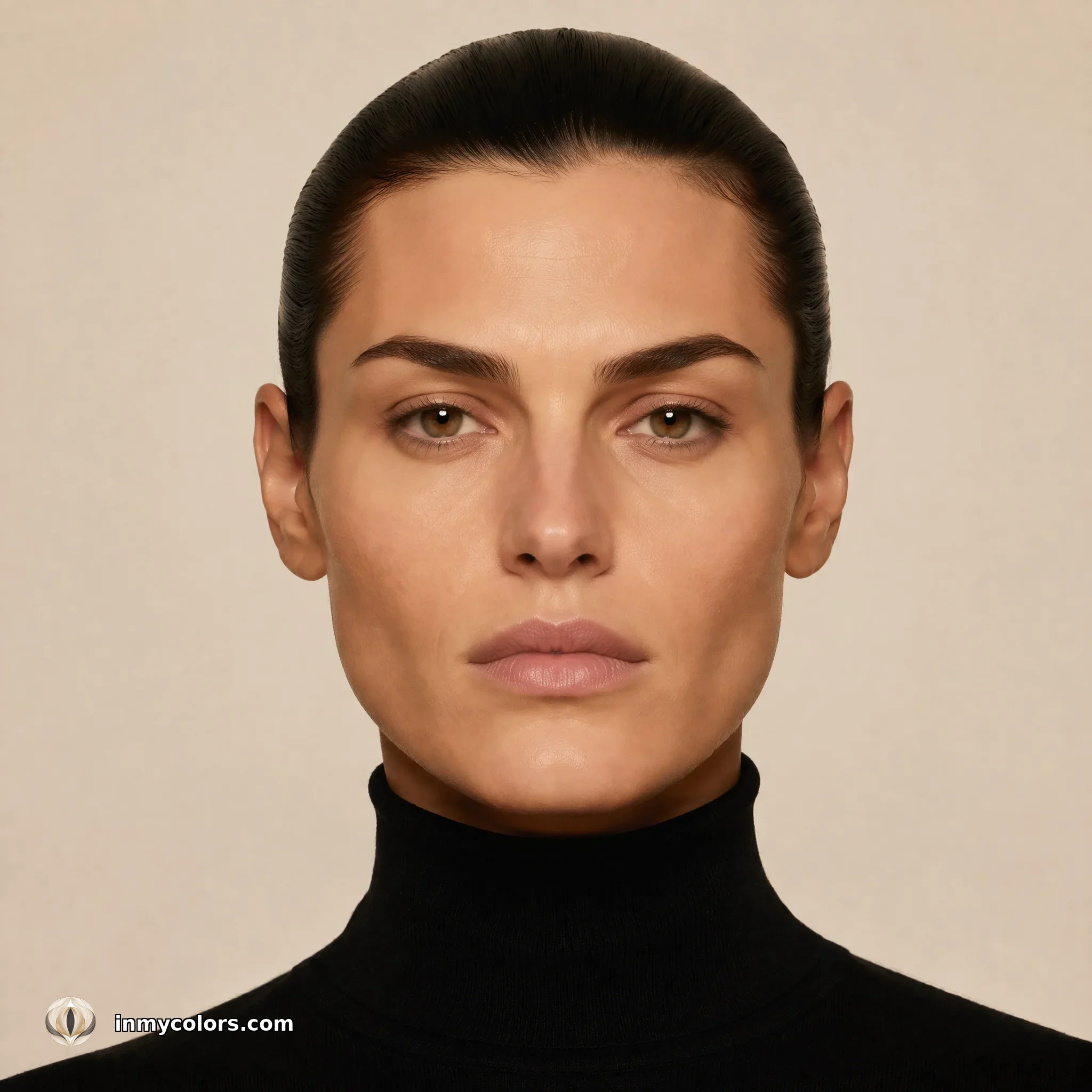 Base portrait for square face shape hairstyle guide